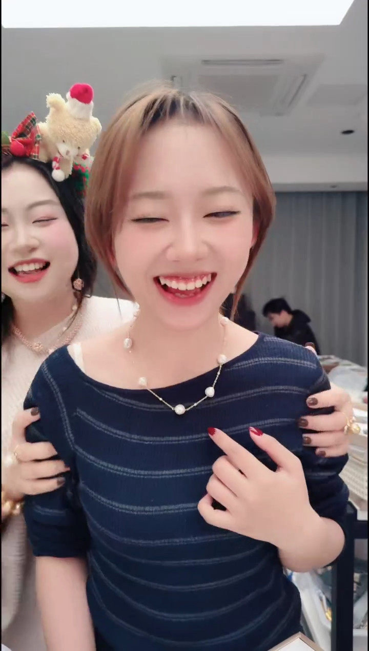 颈饰未镶嵌淡水珍珠2507满天星