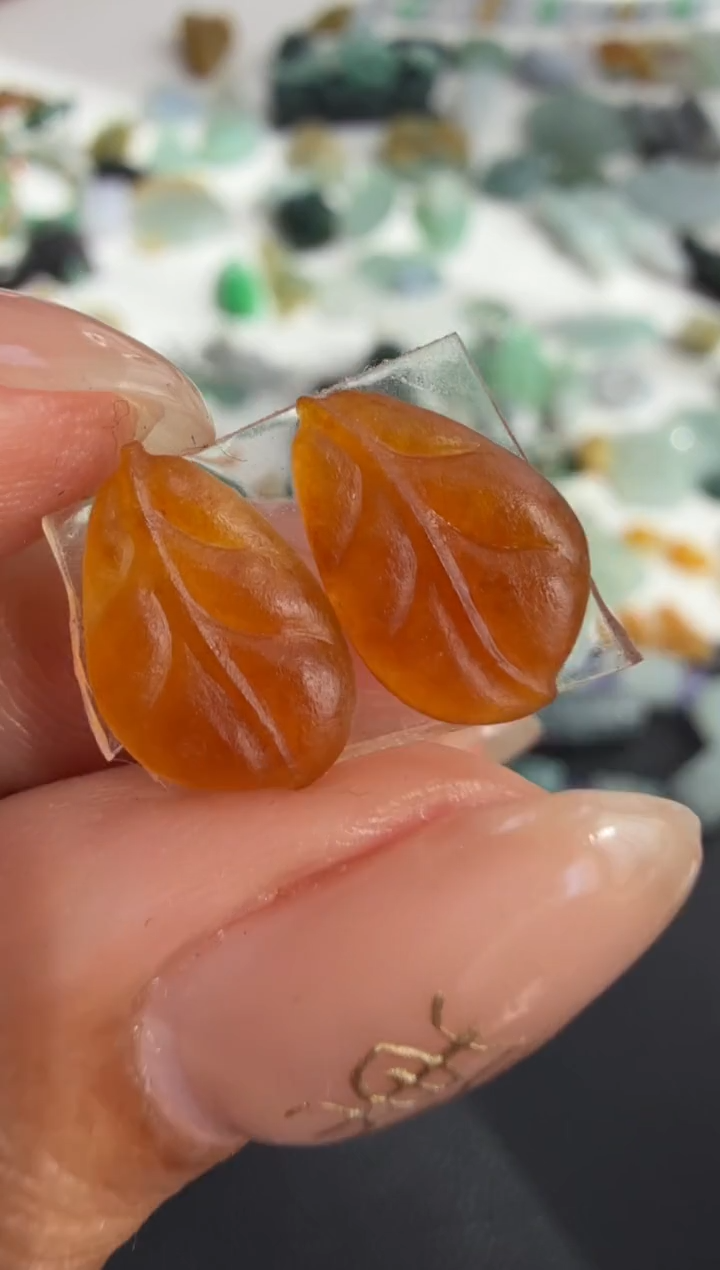 未镶嵌定制翡翠12.2*7.6/700+70