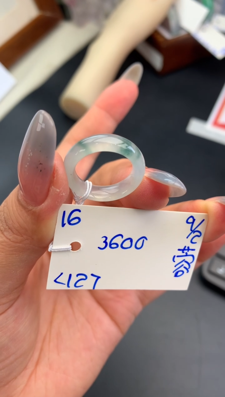 【闪购商品】翡翠戒圈未镶嵌指环