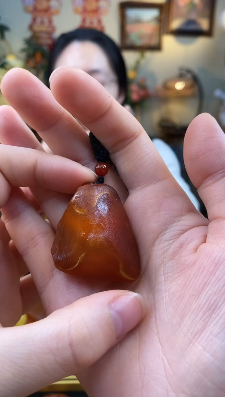 【闪购商品】未镶嵌琥珀颈饰吊坠