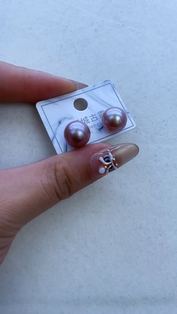 【闪购商品】淡水珍珠耳饰银S925镶嵌211