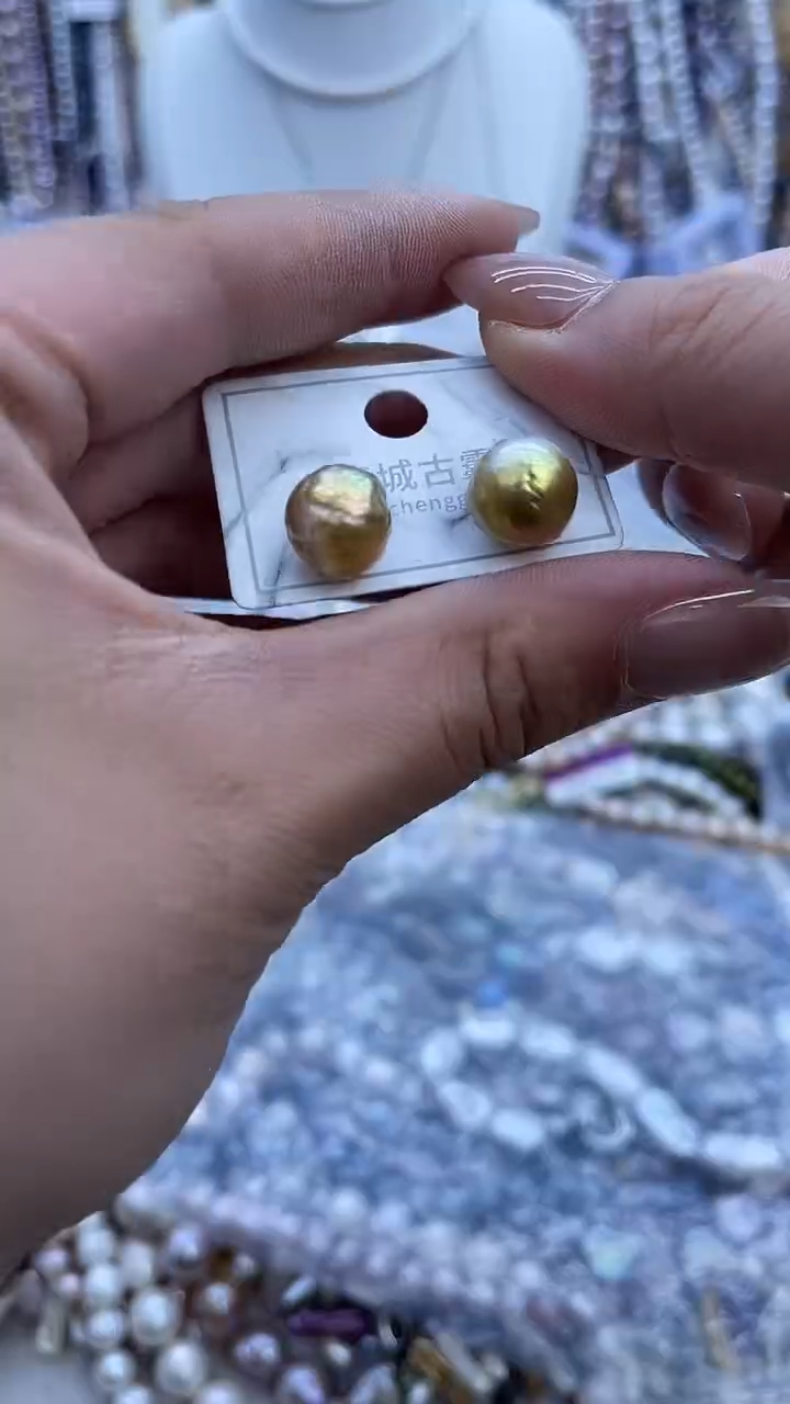 【闪购商品】淡水珍珠耳饰未镶嵌530