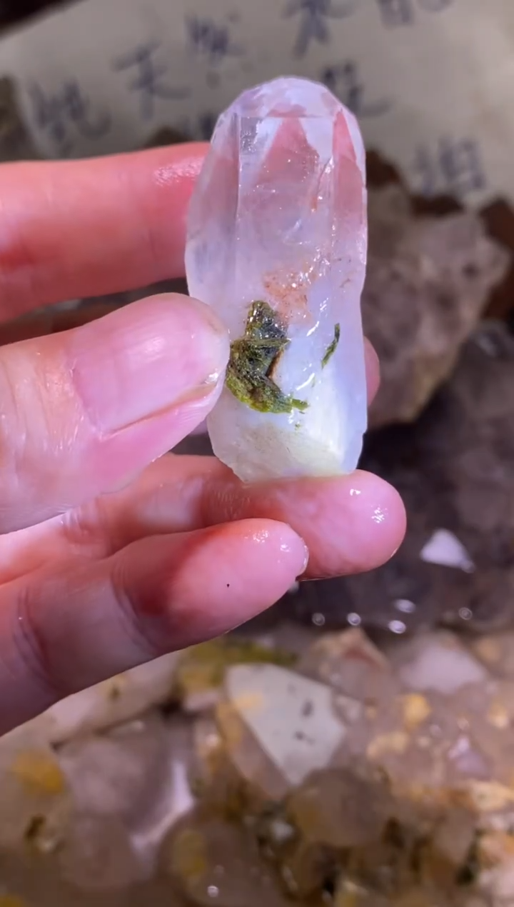 未镶嵌珠宝半成品水晶15号四川超七花园水晶