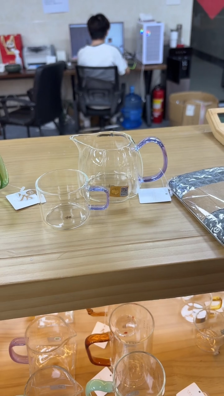 禾器倾妍茶海浅紫色+禾器清禾杯一个装