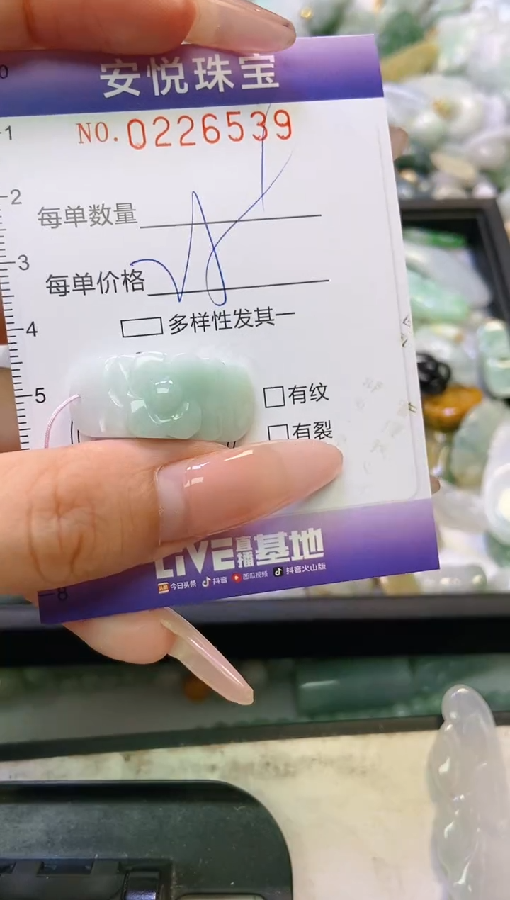 翡翠未镶嵌颈饰闪购0226539