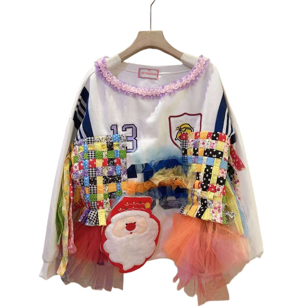  ATT潮牌女装2026春原创设计师品牌个性时尚休闲百搭重工套装