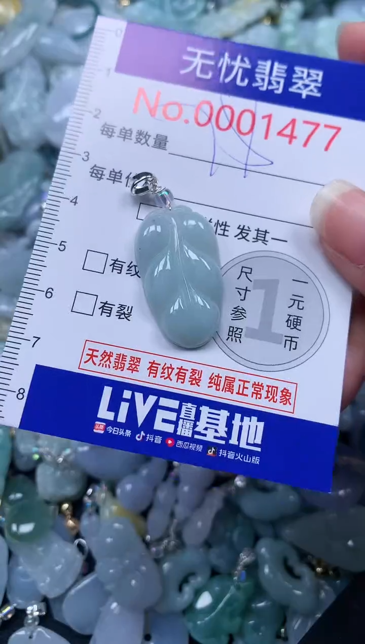 颈饰未镶嵌翡翠1477