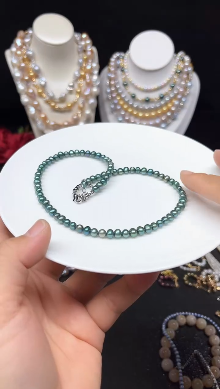 【闪购商品】淡水珍珠颈饰未镶嵌1