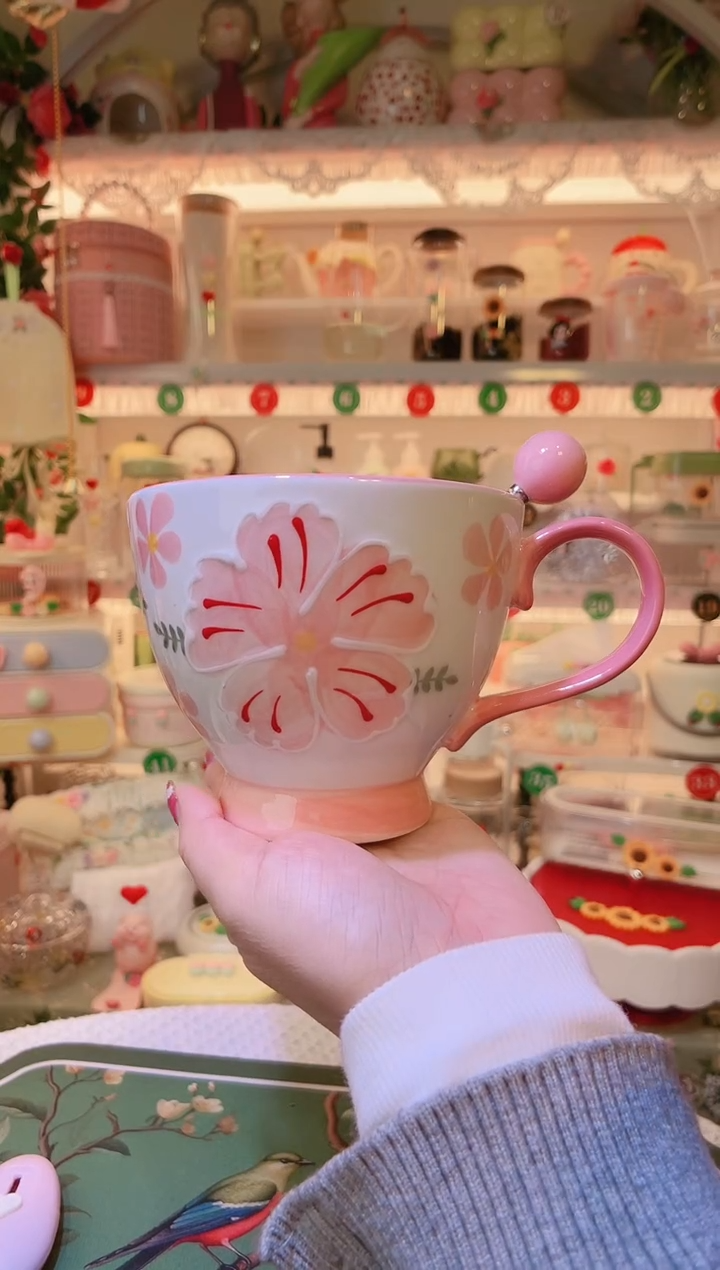 花朵早餐杯——小家焕新必备！