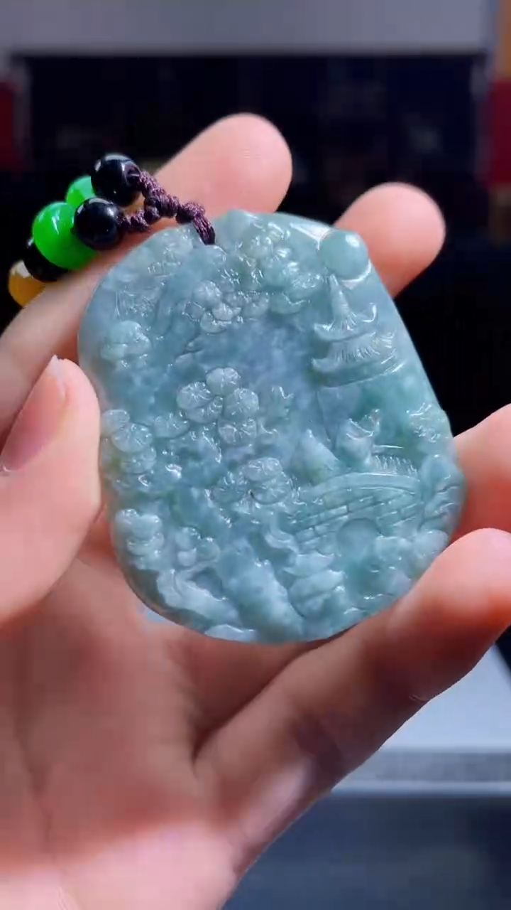 【闪购商品】翡翠吊坠(不含链)未镶嵌D69