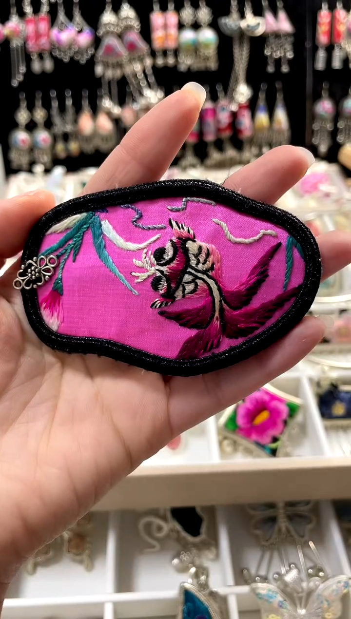 【闪购商品】织绣非遗刺绣饰品