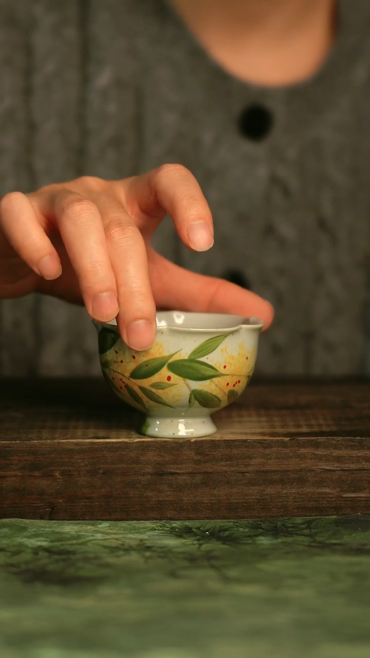 釉下彩手工手绘瓷器青诗集手工手绘瓷器