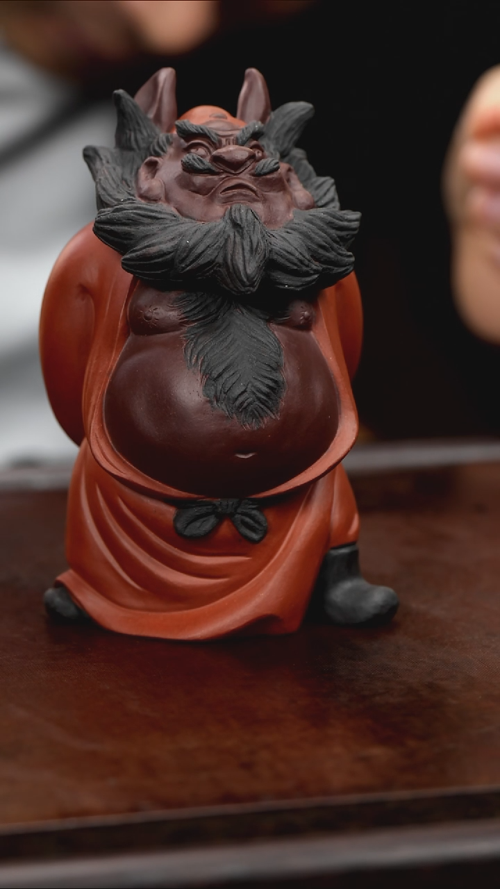 紫砂茶宠紫砂钟馗