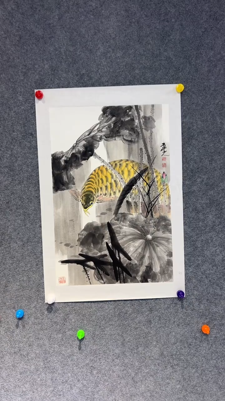 【闪购商品】国画梁景欣老师国画作品