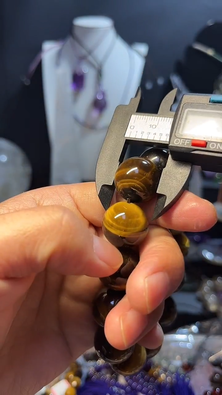 未镶嵌手链木变石天然黄虎眼石手链