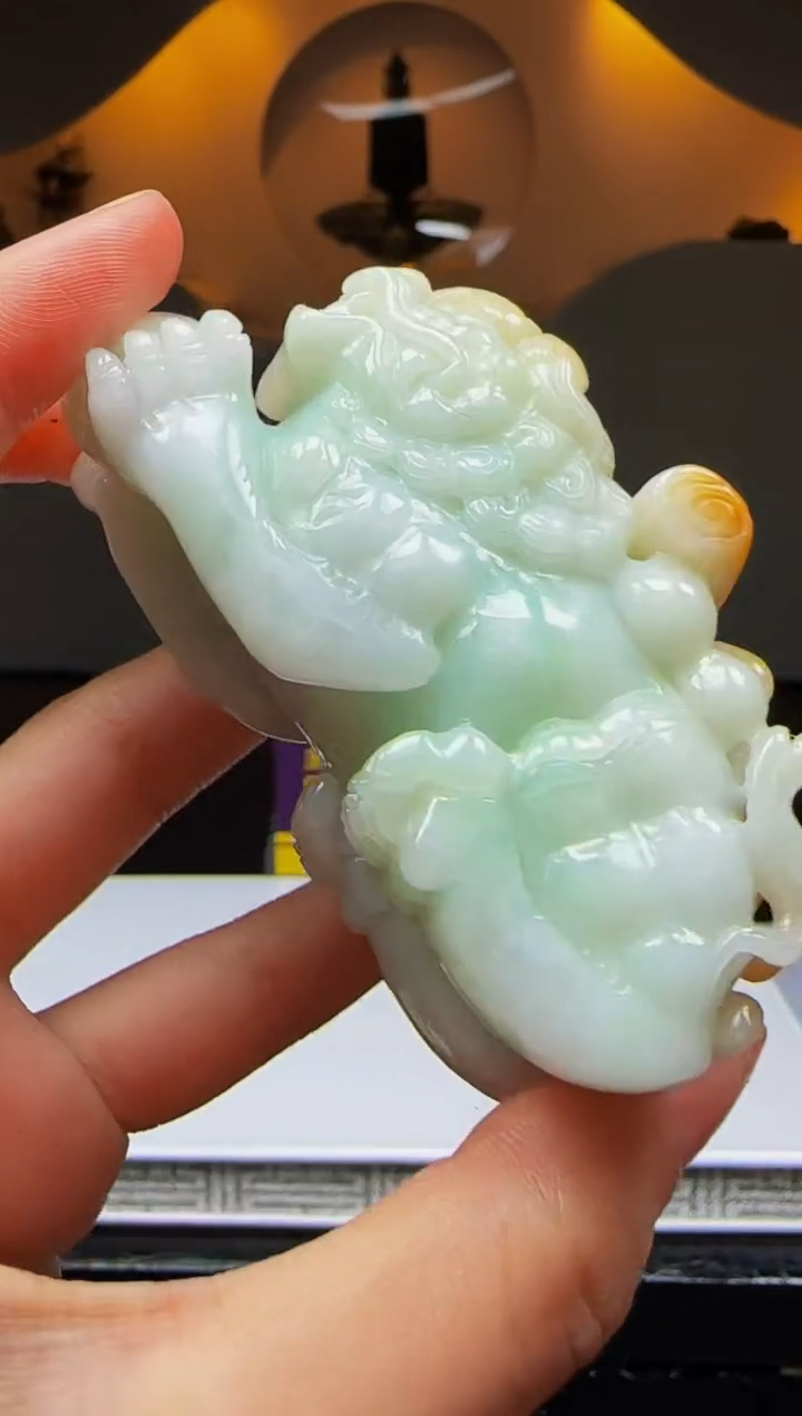 【闪购商品】定制翡翠未镶嵌Q04296翡翠毛货