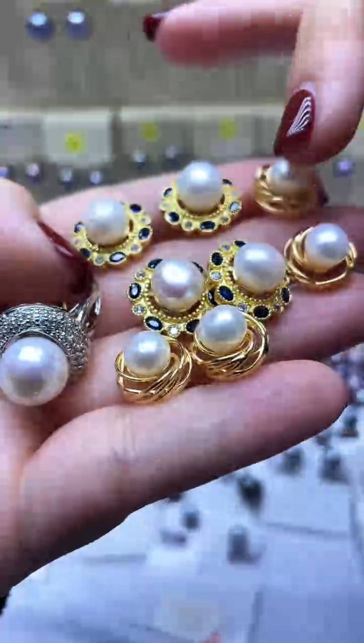 【闪购商品】淡水珍珠套装未镶嵌1