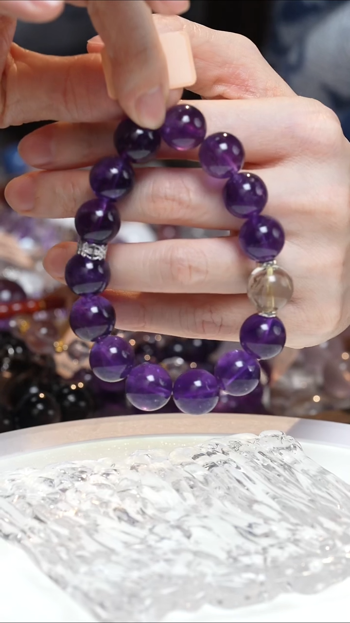 未镶嵌手串水晶紫水晶手串·MM0025DEC073L309