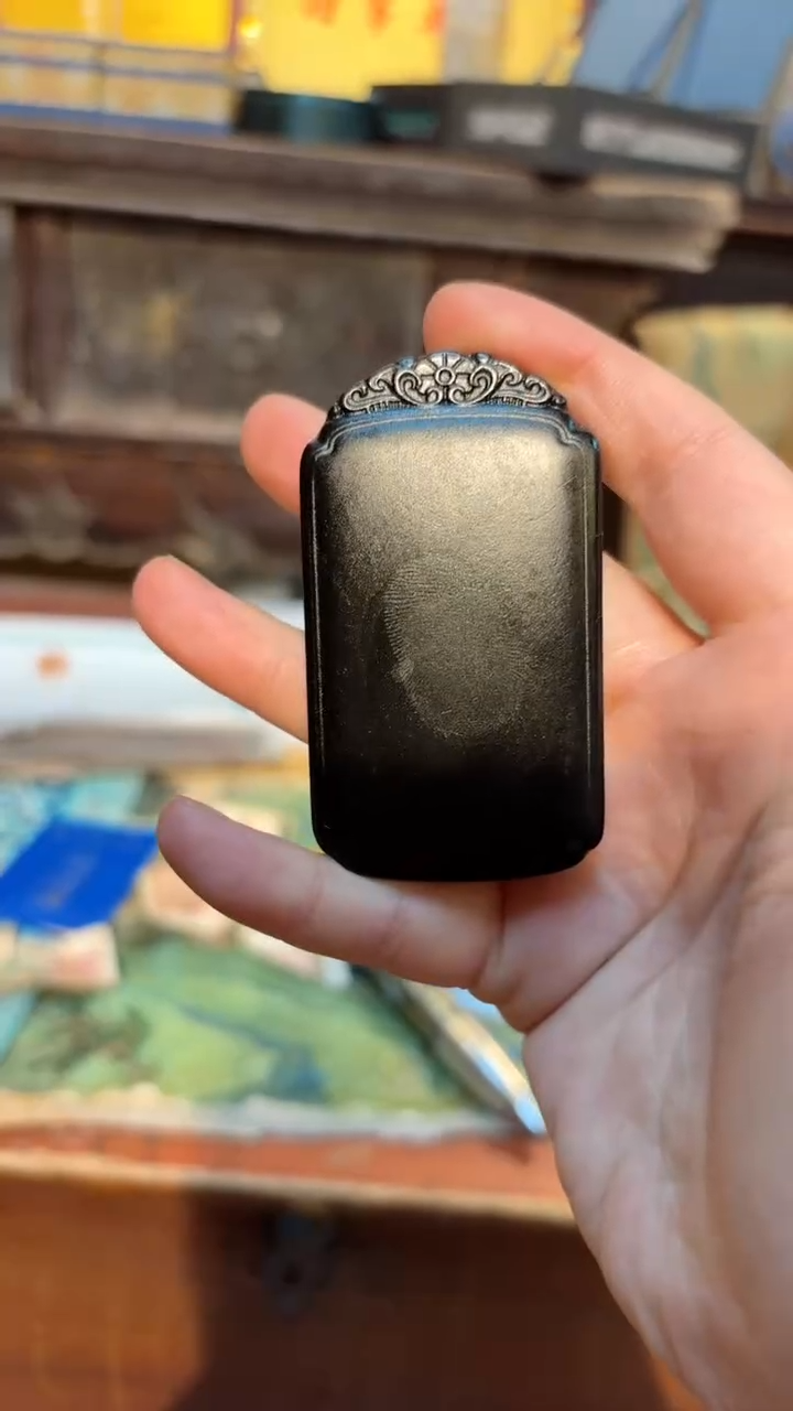 和田玉未镶嵌挂件25