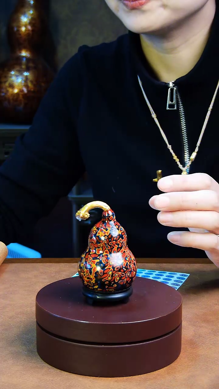 【闪购商品】14漆彩壶直播间一物一拍专用链接送底座