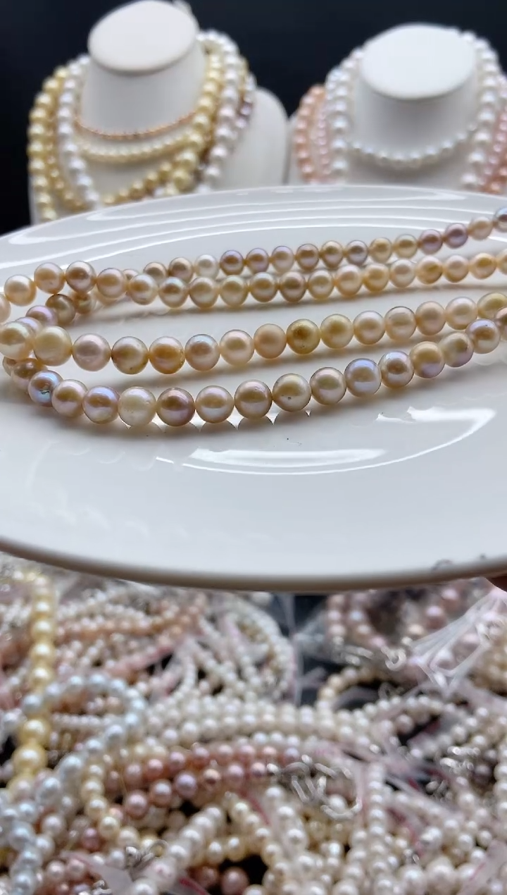 【闪购商品】淡水珍珠颈饰未镶嵌1