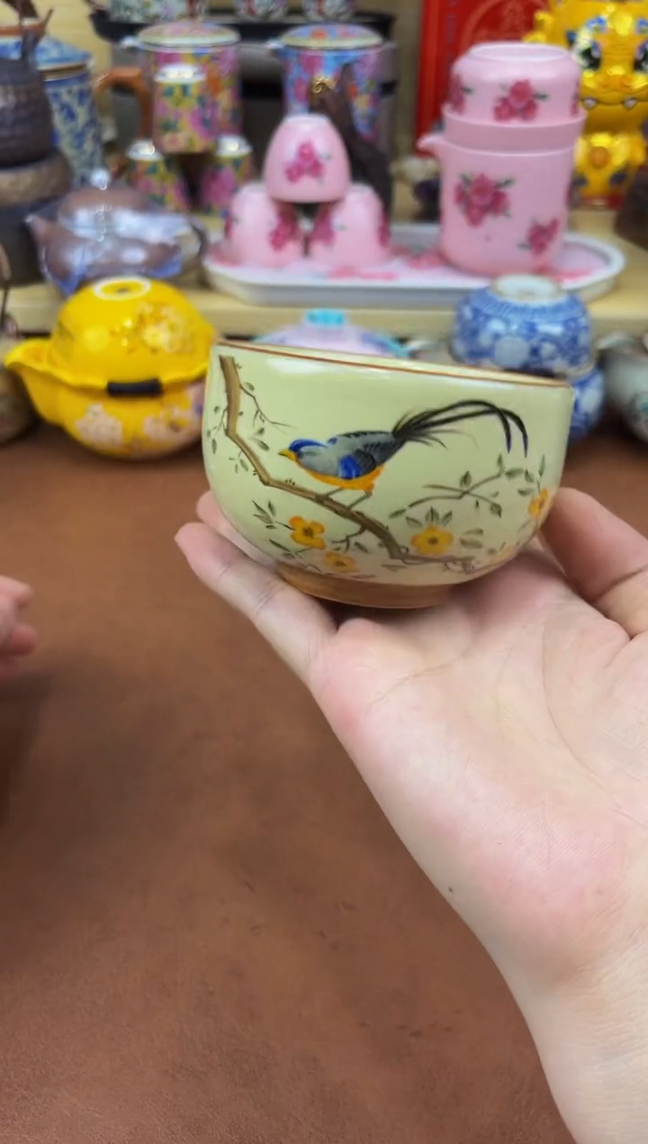 陶瓷茶具摆件旅行套组
