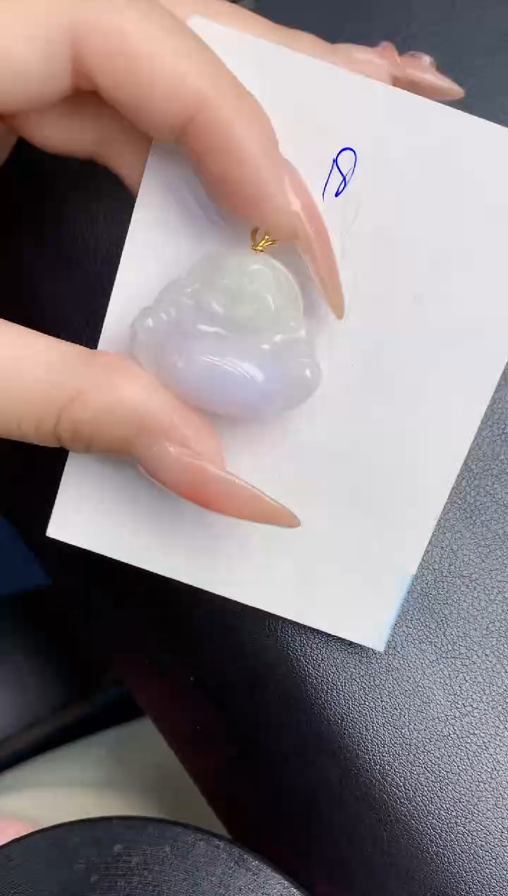 【闪购商品】翡翠颈饰18K金镶嵌000000000