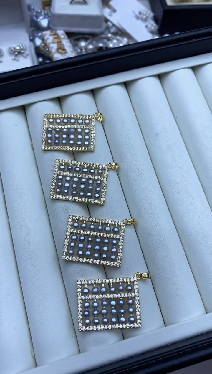 吊坠(不含链)未镶嵌淡水珍珠吊坠多样性发其一