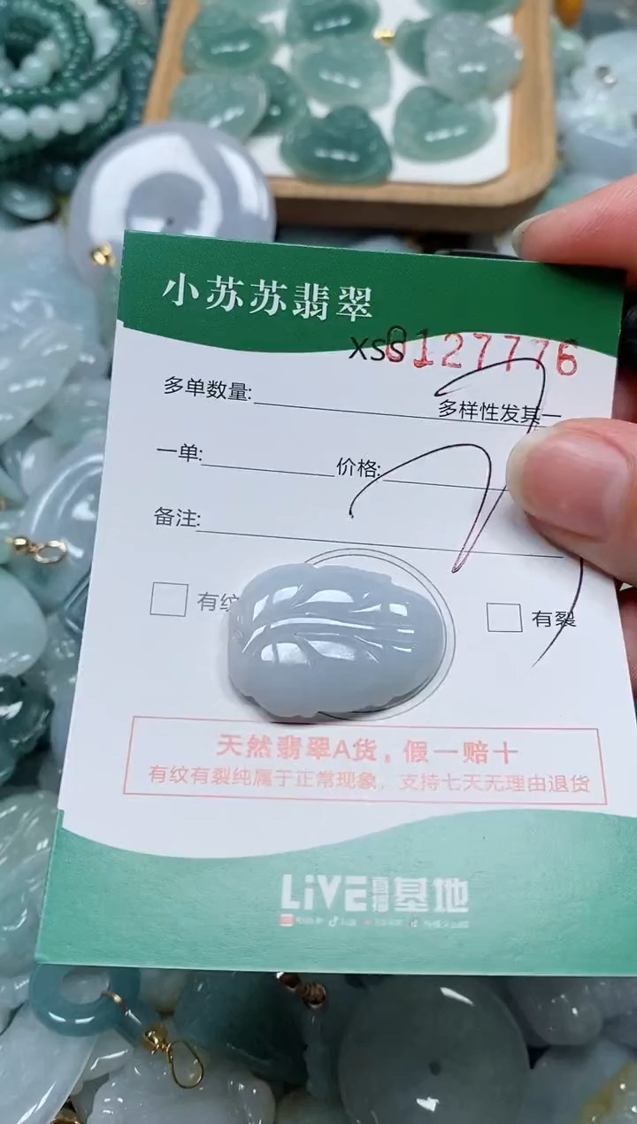 【闪购商品】翡翠颈饰未镶嵌闪购商品0127776