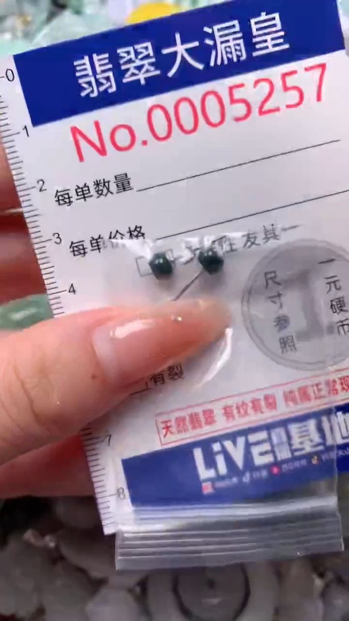 翡翠未镶嵌吊坠(不含链)5257