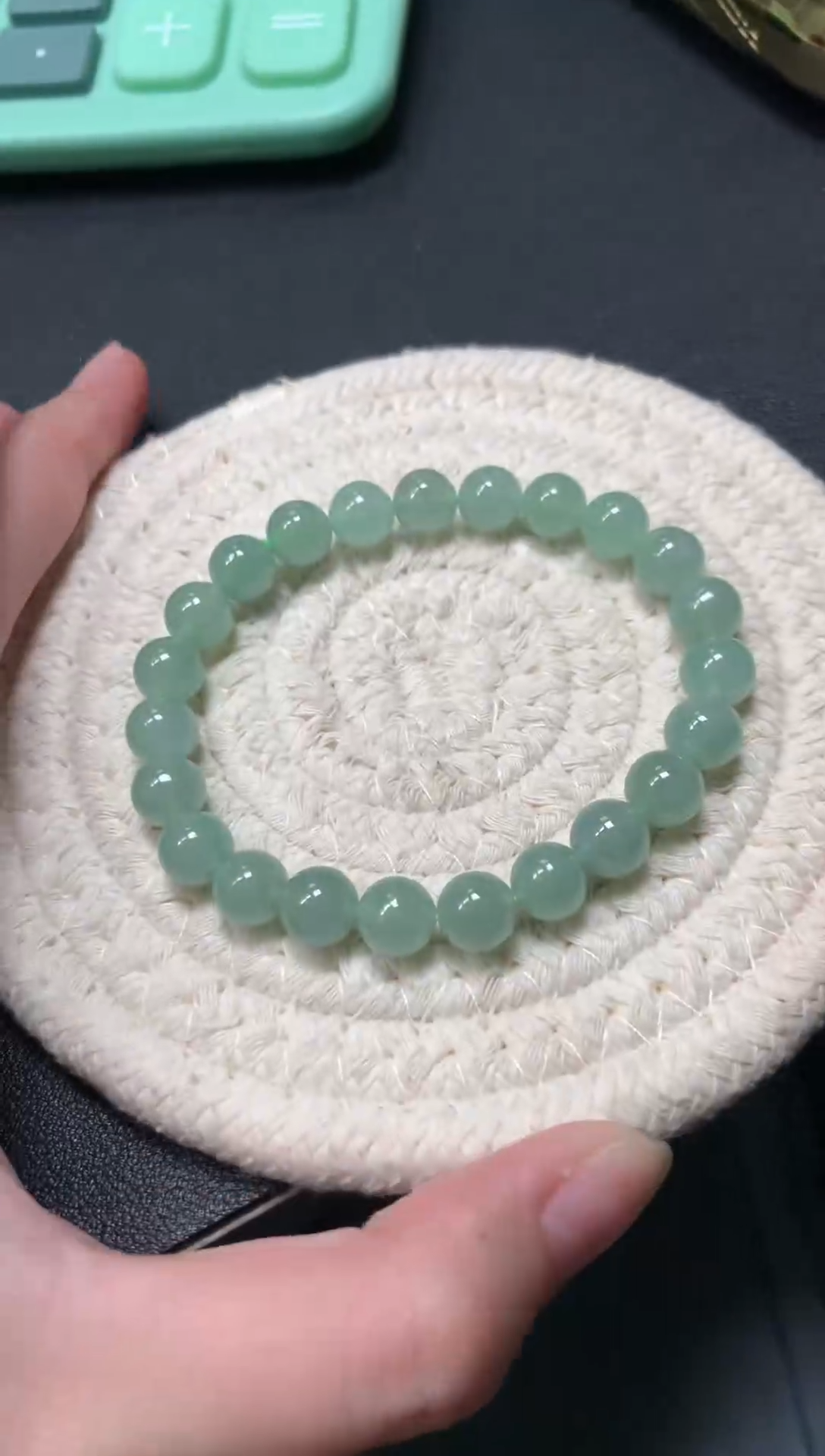 未镶嵌手串翡翠天然缅甸A货翡翠手串 A220