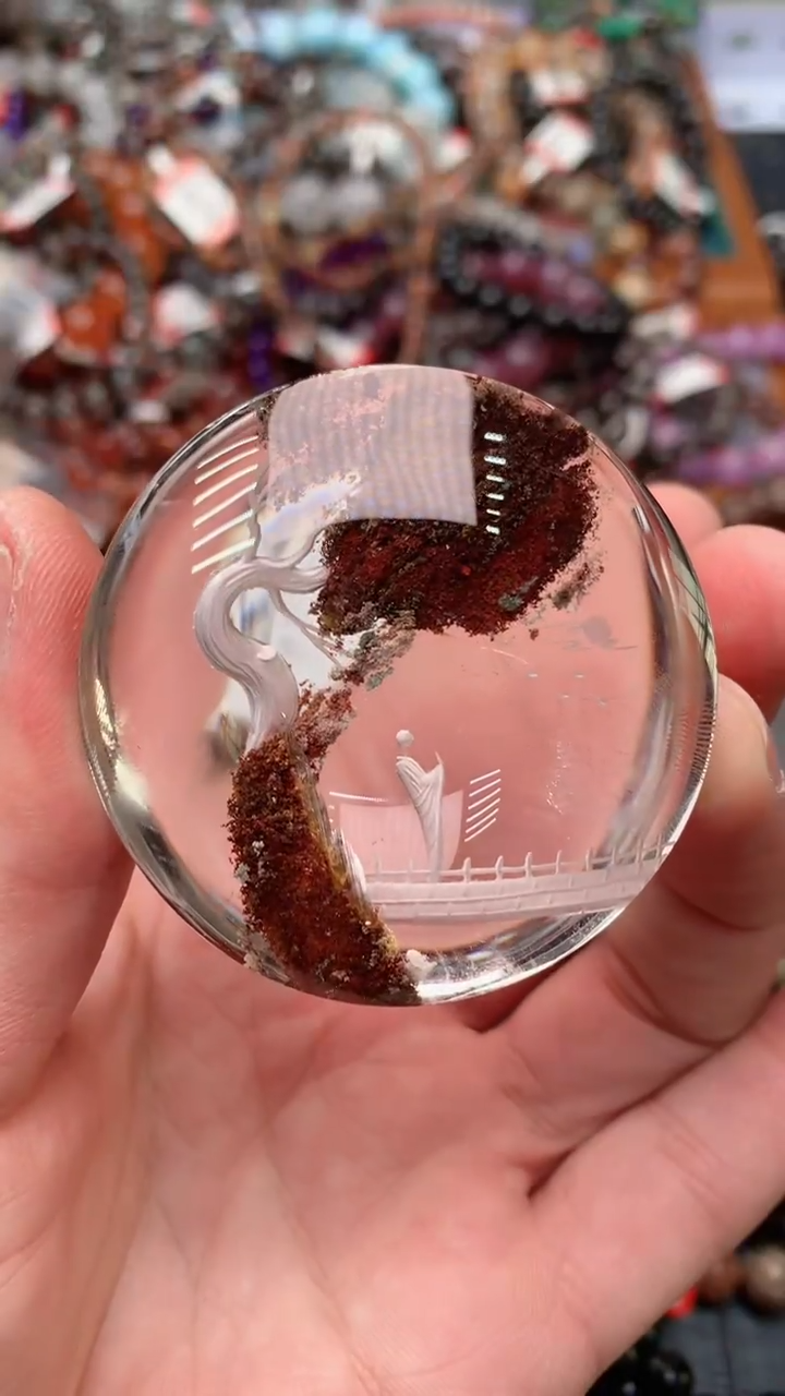 【闪购商品】水晶吊坠(赠链)未镶嵌天然239