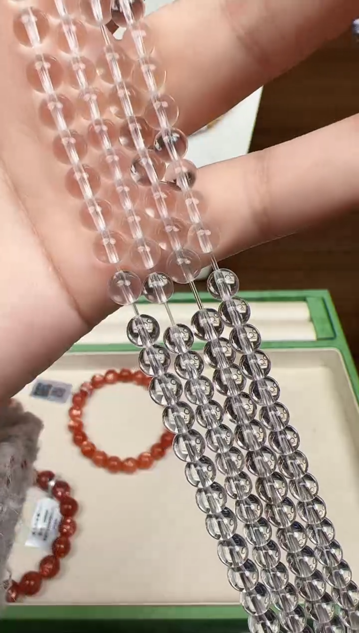 未镶嵌手链水晶悦2699 约5mm 多样性发一件