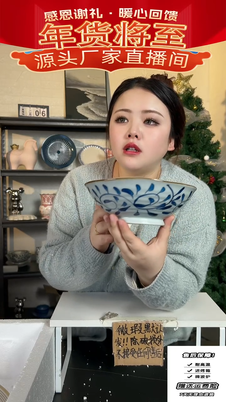 【闪购商品】瓷勾藤-面碗