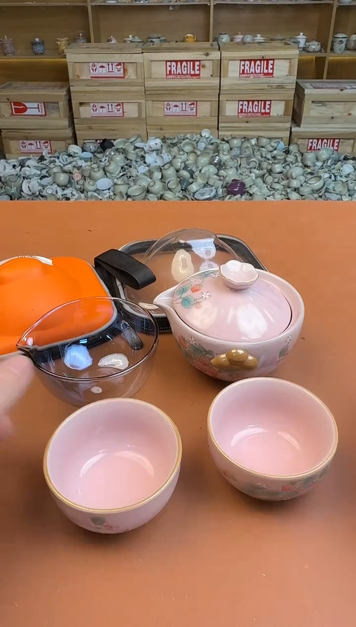 旅行陶瓷介意勿拍有些有瑕疵，库存清货都是孤品亏本卖