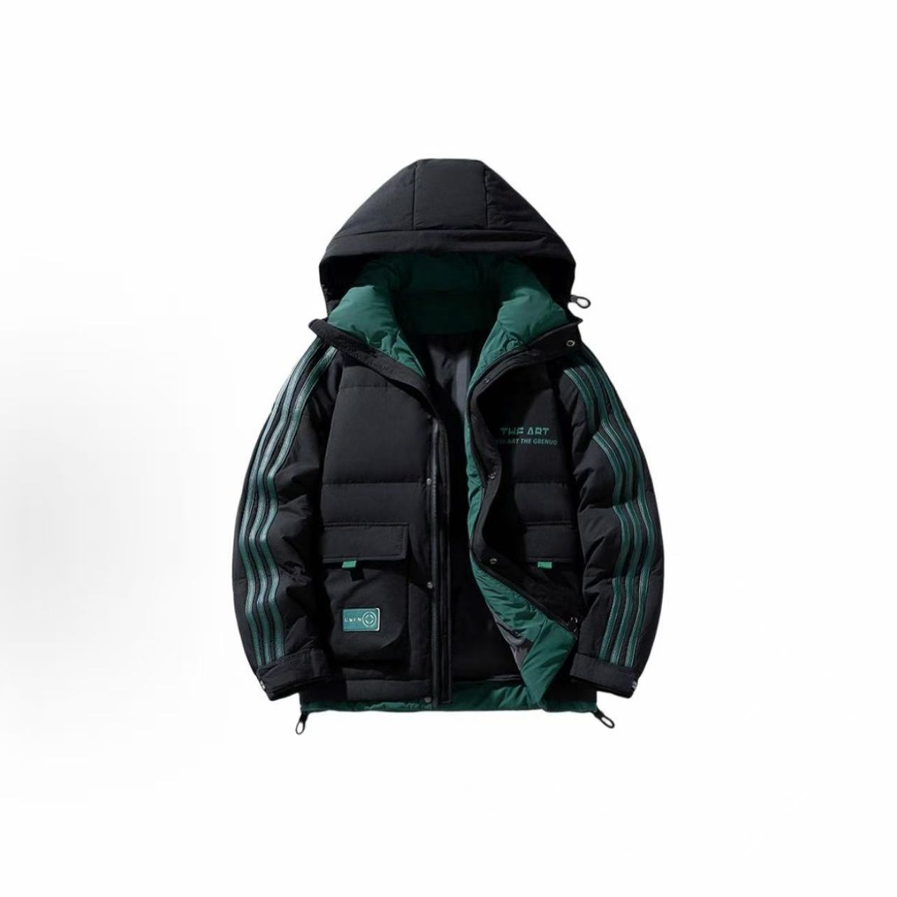 新款80yyy，时尚百搭连帽男女款外套【8608款】