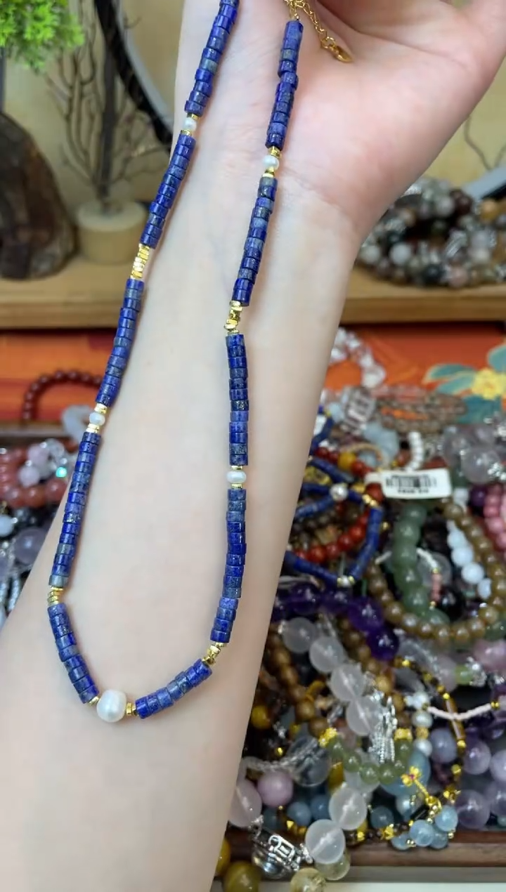 【闪购商品】青金石项链未镶嵌358