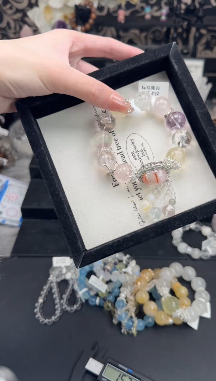 【闪购商品】水晶手链未镶嵌天然水晶 多样性发货