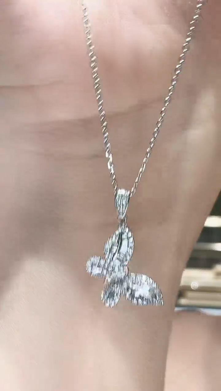 铂Pt950镶嵌吊坠（不含链）钻石AF0768-PT