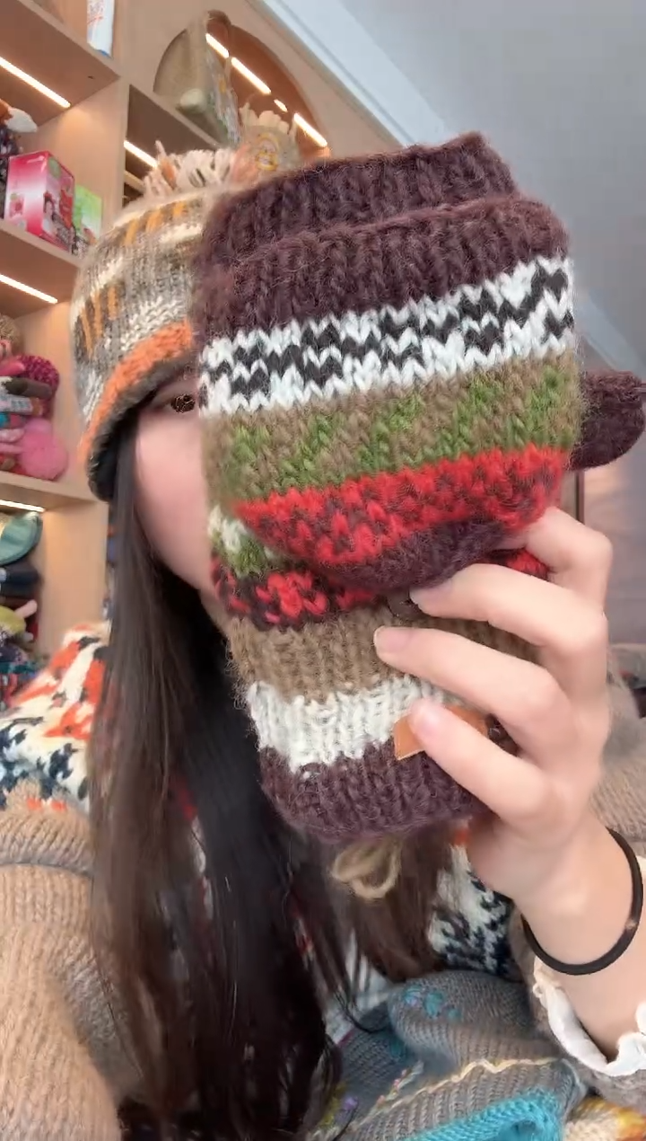 羊毛笑*依719 手套