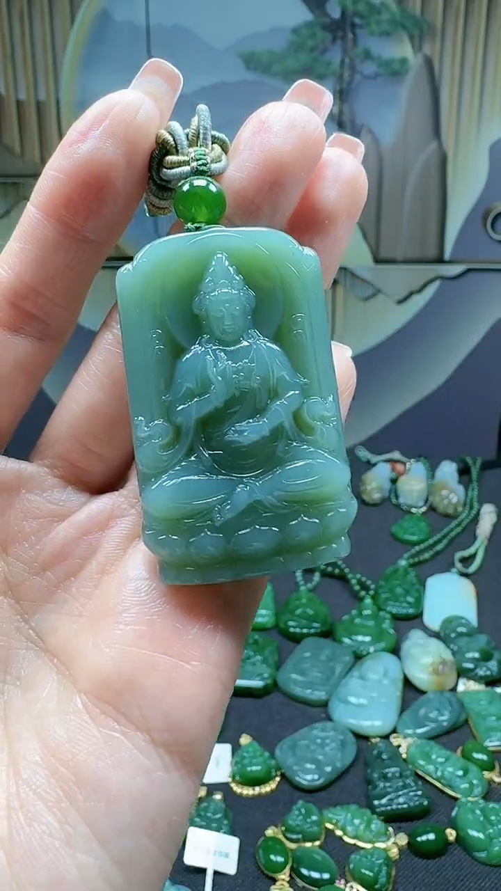 【闪购商品】和田玉挂件未镶嵌1
