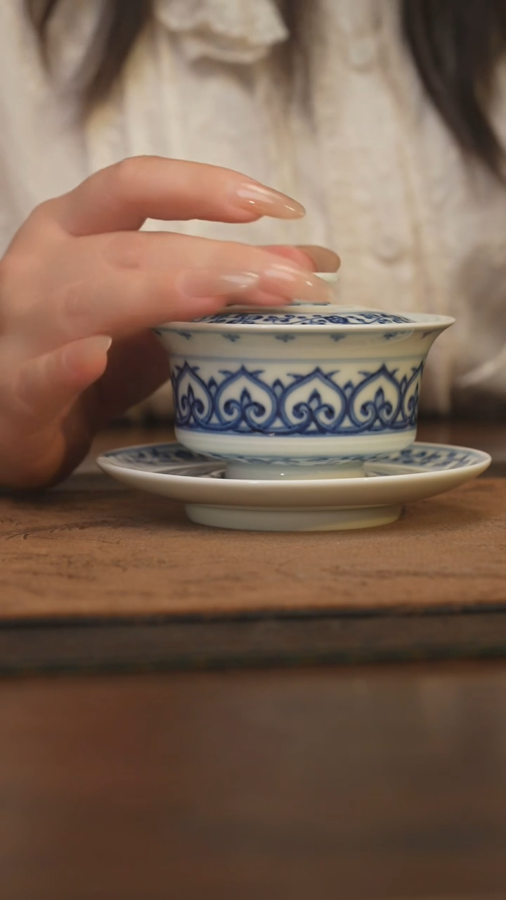 瓷片柴窑青花破价福利