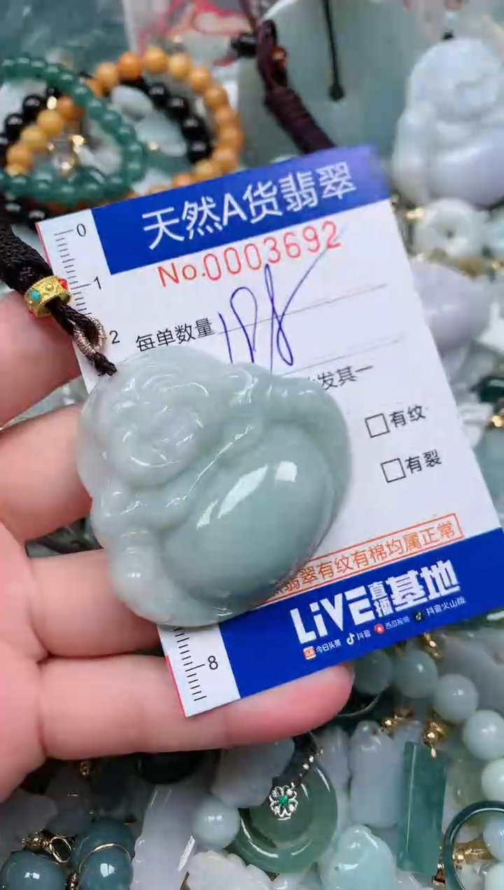 【闪购商品】翡翠颈饰未镶嵌00003692