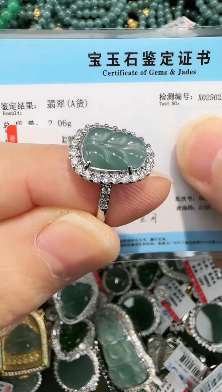 【闪购商品】翡翠吊坠(赠链)未镶嵌天然翡翠A货