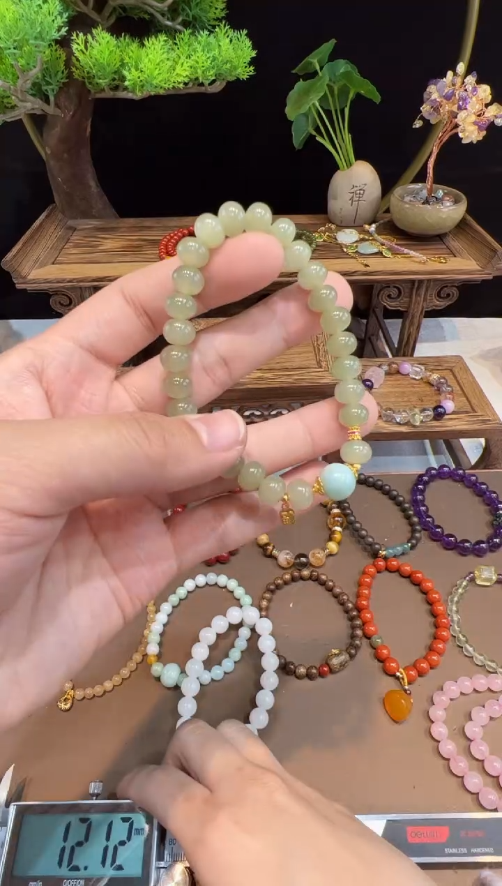 【闪购商品】和田玉手链未镶嵌@@手饰