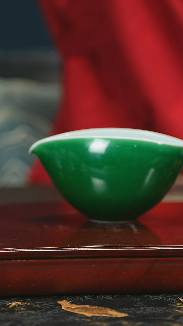 【闪购商品】瓷堂里郎窑绿杯子