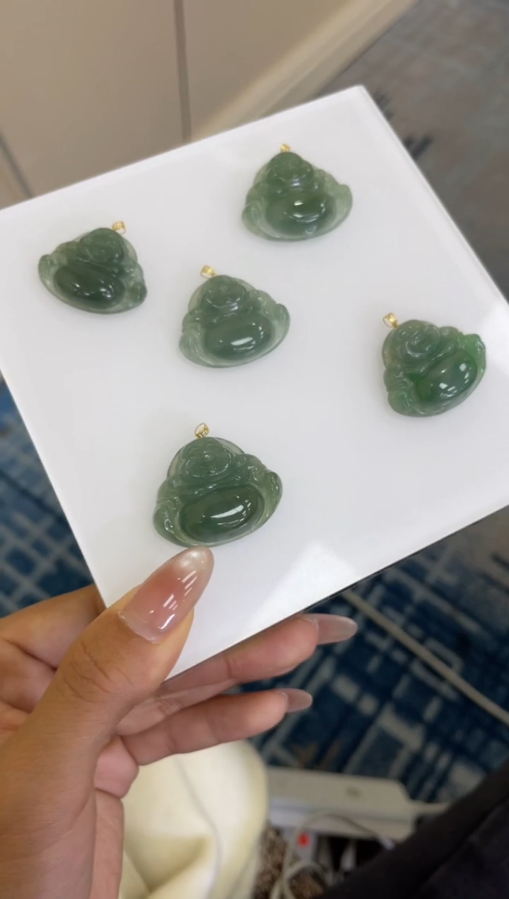 【闪购商品】翡翠颈饰18K金镶嵌W499-ND10200多样性发一