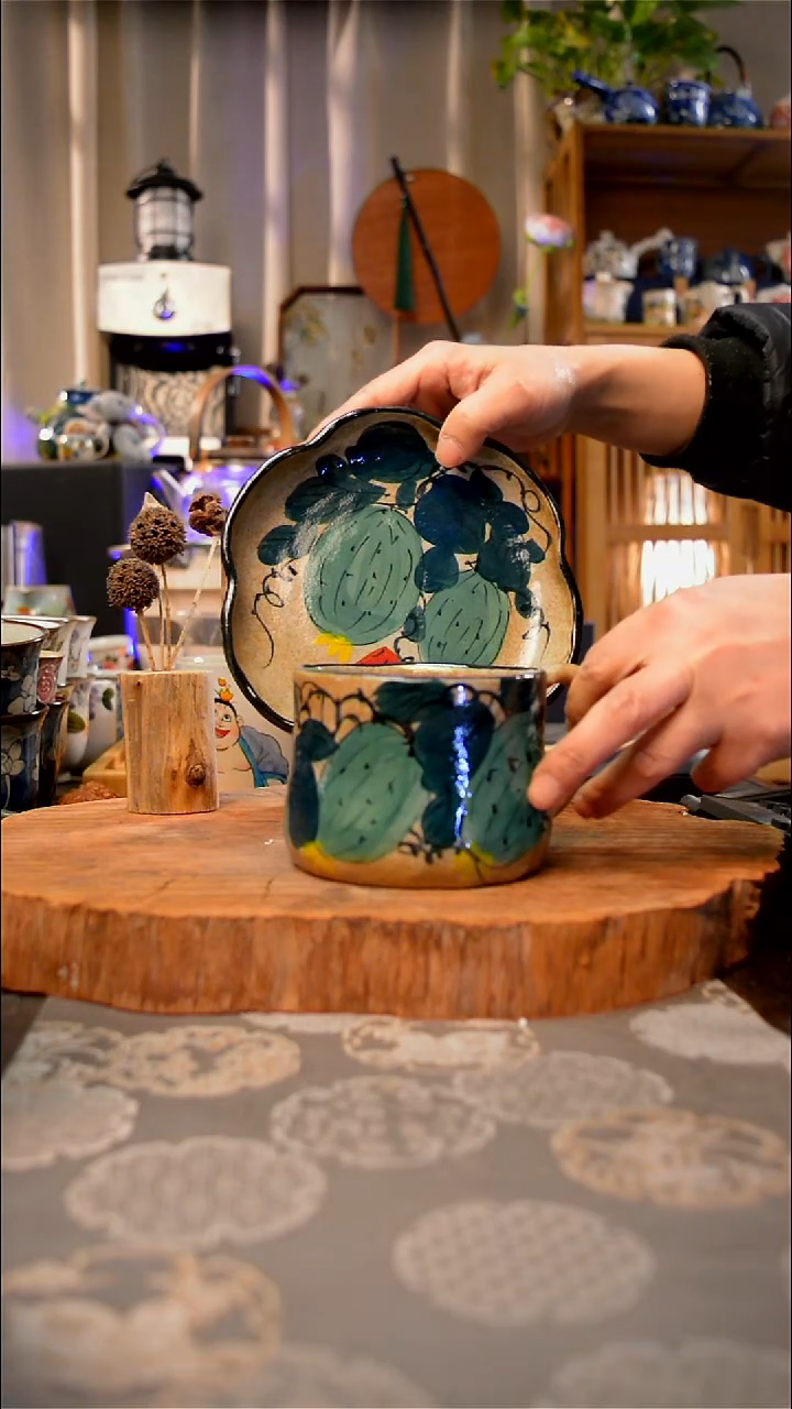 【闪购商品】杯西瓜手工手绘手工手绘