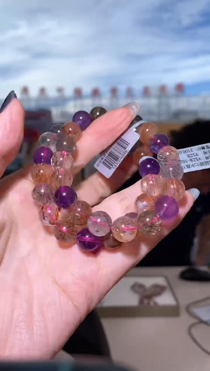 水晶手链未镶嵌FSZB-102多样性发其一