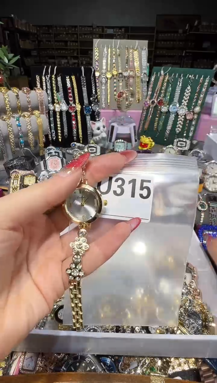 石英机芯不锈钢不锈钢直播定闪专用